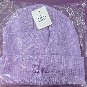 ALO Yoga Kids Lavender Knit Hat